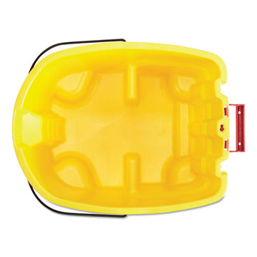 Rubbermaid® Commercial Wavebrake 2.0 Bucket, 8.75 Gal, Plastic, Yellow freeshipping - TVN Wholesale